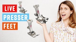 Live: The Best Sewing Machine Presser Feet