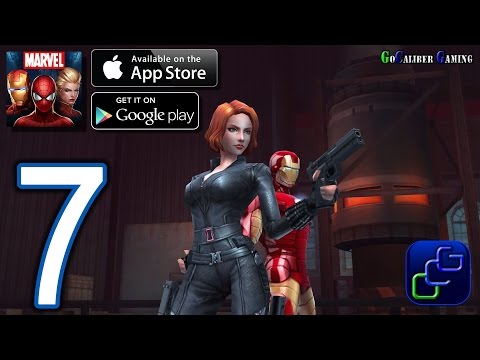 Marvel Future Fight Android iOS Walkthrough - Part 7 - Chapter 2 NORMAL: Stages 1-3