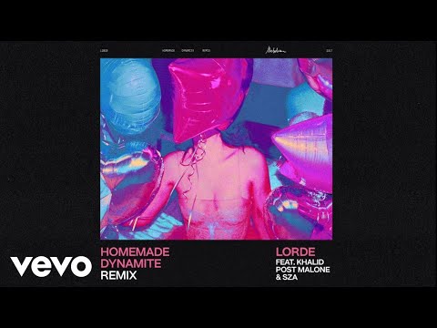 Video Homemade Dynamite (Remix) de Lorde khalid,post-malone,sza