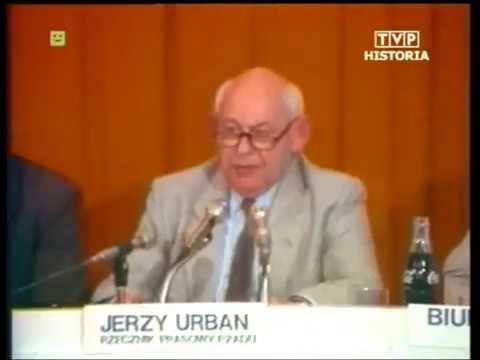 PRL 1987 Urban: Solidarność to płatna agentura USA