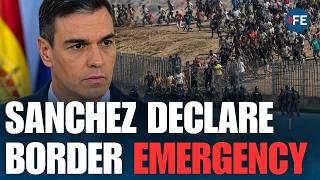 Spain PM Sanchez Declares CEUTA MIGRANT SURGE a Sovereignty Violation as 60,000 Cross Border