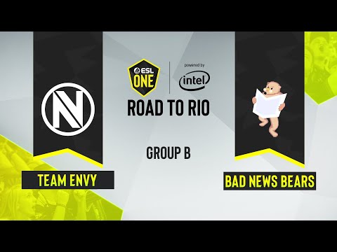 CS:GO - Team Envy vs. Bad News Bears [Train] Map 1 - ESL One Road to Rio - Group B - NA