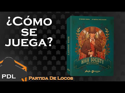High Society ¿cómo se juega? | Reiner Knizia | Playte | Popcorn | Ravensburger | Partida de Locos