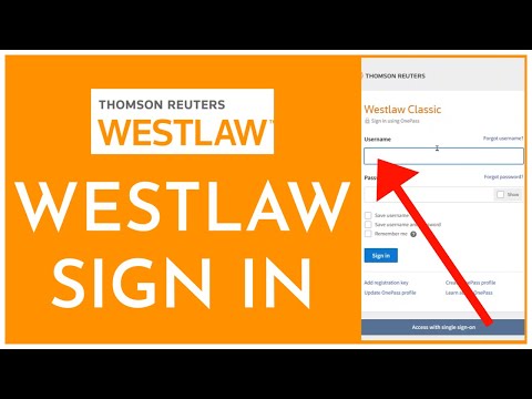 Westlaw Sign On