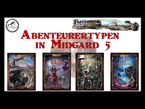 Informationen: Alle Spielbaren Klassen in einer Playliste |MIDGARD 5 - Abenteurertypen