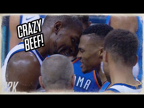 Russell Westbrook vs Kevin Durant CRAZY BEEF Matchup Higjlights (2017.11.22) - Westbrook DESTROYS KD
