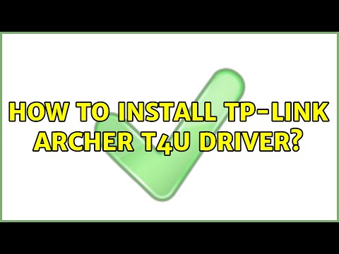 TP-LINK TP-LINK WLAN atmintinė WLANStick Archer T3U Nano (ARCHER T3U NANO) video
