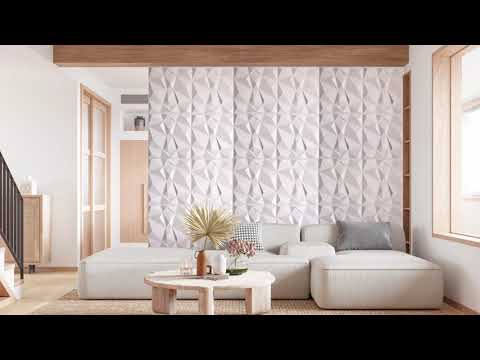 Миниатюра изображения товара Панель ПВХ Grace Усиленная Алмаз 3D (606x606)