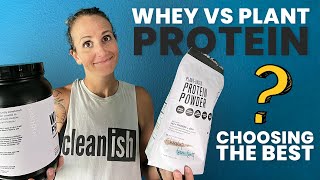 The Best Protein Powder For Beginners (Whey Vs. Plant Protei