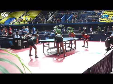 EYC 2016: Sharon Janssen & Karlijn van Lierop - Ulyana Aklhouskaya & Darya Kisel