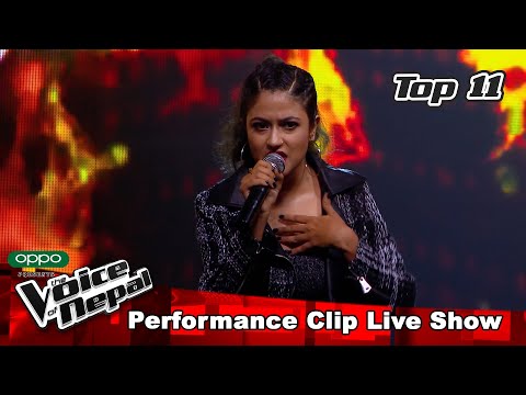 Niharika Gyawali "Mercedez Benzma"| LIVE Show Performance | The Voice of Nepal S3