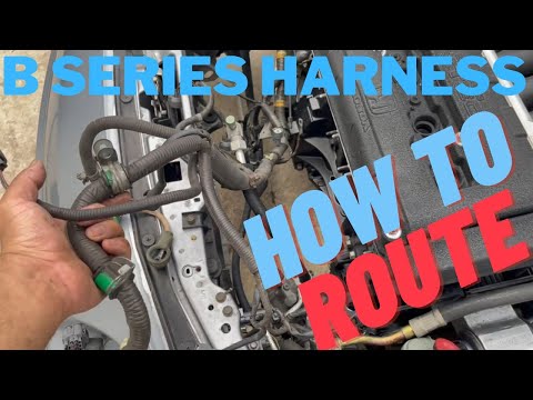 Gabriel's Acura Integra Build Part 6: Installing Wiring Harness and Torque Mount