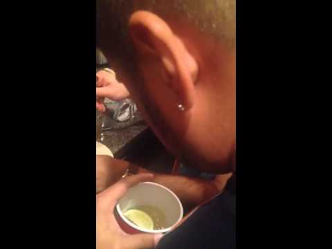 Eugui eating sardines