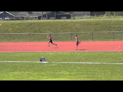 2015 Atlantics   4 x 100m Relay   Brown Hayes Nazari Whitcomb