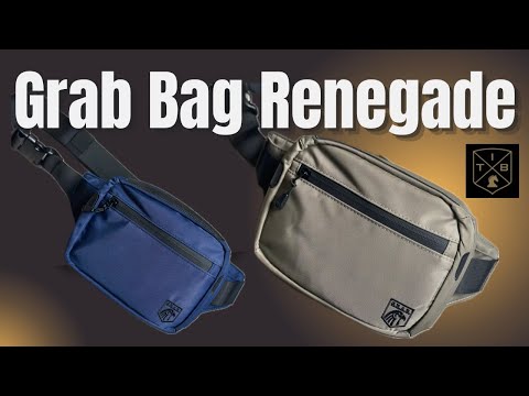 GRAB Bags Renegade Small & Large – Best Concealed Carry EDC Bag