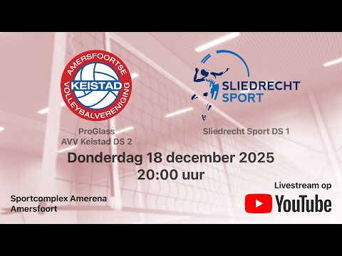 AVV Keistad DS 2 - Sliedrecht Sport DS 1, Volleybal Nationale Beker Dames 1/8 finale