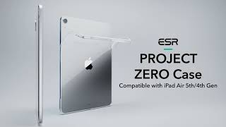 ESR Project Zero Apple iPad Air 10.9 (2020/2022) Hoes Transparant Hoesjes