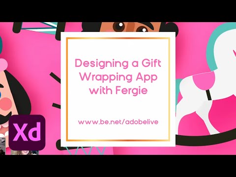 Designing a Gift Wrapping App with Fergie - 1 of 2 | Adobe Creative Cloud