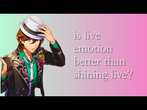 Is Utapri Live Emotion Better Than Shining Live?