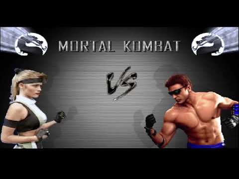 Multiverse Sonya vs Johnny Cage (all versions) Mortal Kombat Chaotic New Era