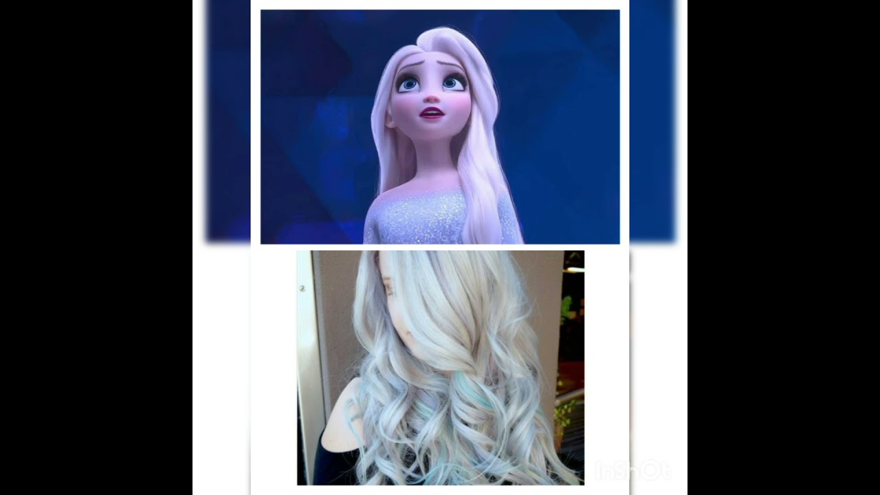 Elsa hairstyles 💙💙💙💙💜💜💜