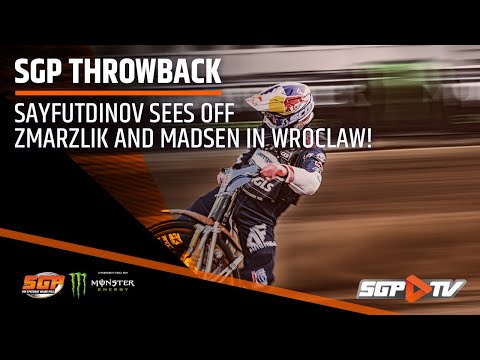 Sayfutdinov sees off Zmarzlik and Madsen in Wroclaw | SGP Throwback