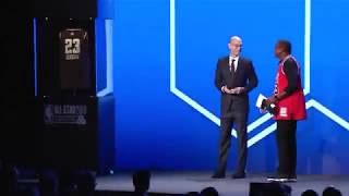 NBA Smart Jerseys! Adam Silver unveils the NBA jersey of the future 😱