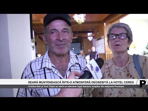 SEARĂ MUNTENEASCĂ ÎNTR O ATMOSFERĂ DEOSEBITĂ LA HOTEL CERES PUCIOASA 1