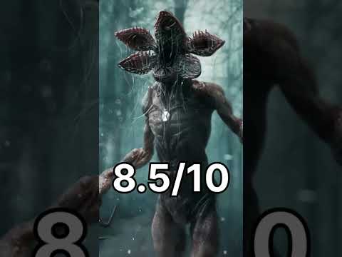 Ranking Stranger Things Villains #shorts #strangerthings #ranking #villains #vecna #demogorgon