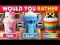 Would You Rather PINK Or BLUE Or RAINBOW Daily Quiz