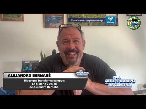 Riego que transforma campos: la historia y visión de Alejandro Bernabé. Un especialista en Pivots.