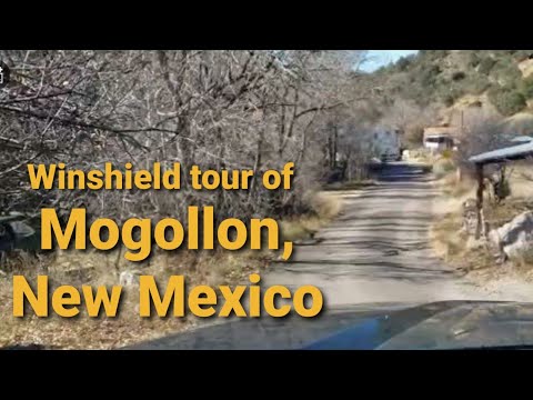 A quick windshield tour of Mogollon, New Mexico.