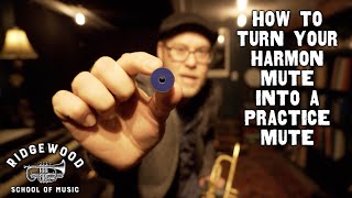 Video thumbnail for How to Turn Your Trumpet Harmon Mute into a Practice Mute by Ridgewood School of Music