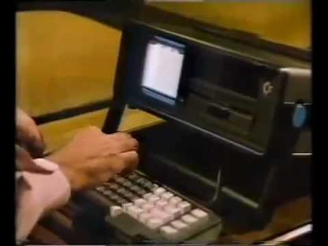 Commodore SX-64 TV Ad 1984