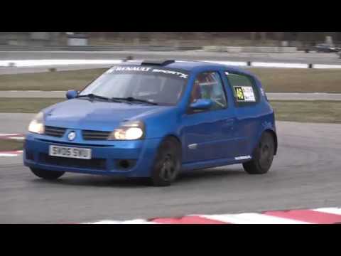 Długoszewski Tomasz - Renault Clio Sport - SuperOES 3 Runda  Tor Kielce 16-03-2019