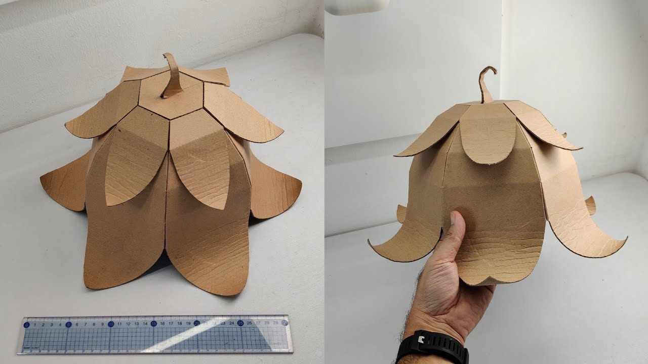 Fairy flower hat Cardboard Template – DIY Costume and Festivals Pattern (PDF, SVG, Resizeable) – Craft No. 3508 Video Walkthrough