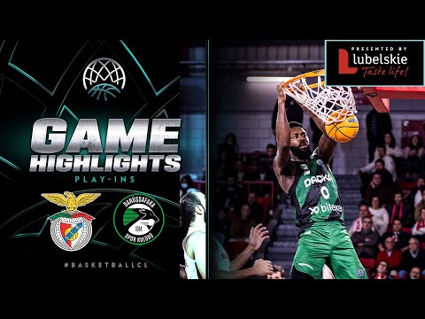 SL Benfica v Darüssafaka | Play-Ins - Game 1 | Highlights - Basketball Champions League 2022/23