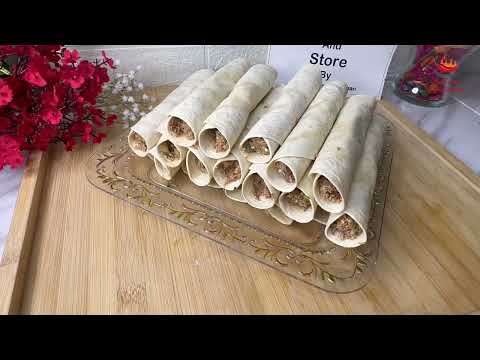 Beef Taquito Recipe | beef Burritos Recipe | Make and Store Recipe
