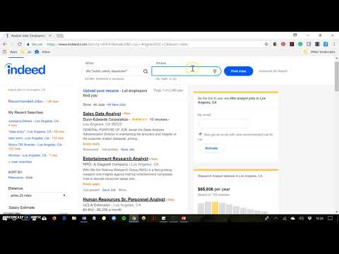 Video Tutorial: Indeed.com