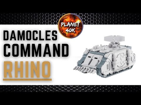 Damocles Command Rhino - HQ Tank! - 9th Edition Review - Space Marine Tactics -  Warhammer 40k
