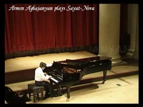 Sayat-Nova "Qani vur jan im" by Armen Aghajanyan