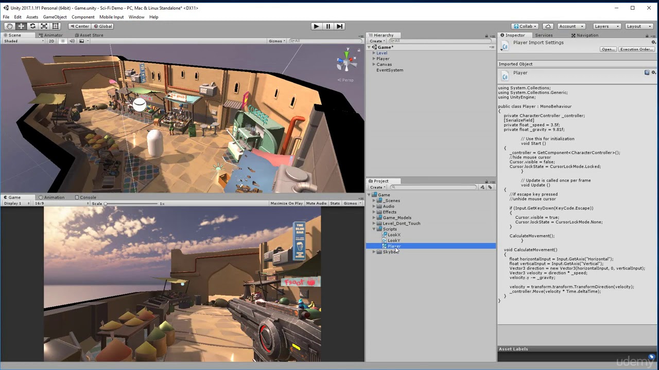 Unity Tutorial - Raycasting Part 1