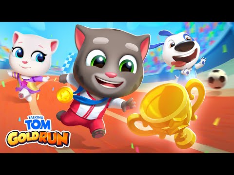 Ready To Be A Champion? 🏆 NEW Talking Tom Gold Run Update (Official Trailer)