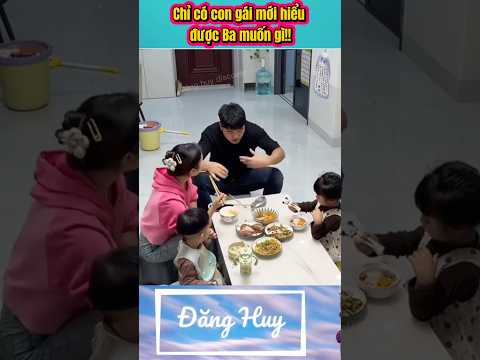 Chỉ có con gái mới hiểu được Bố! #haihuoc #giaitri