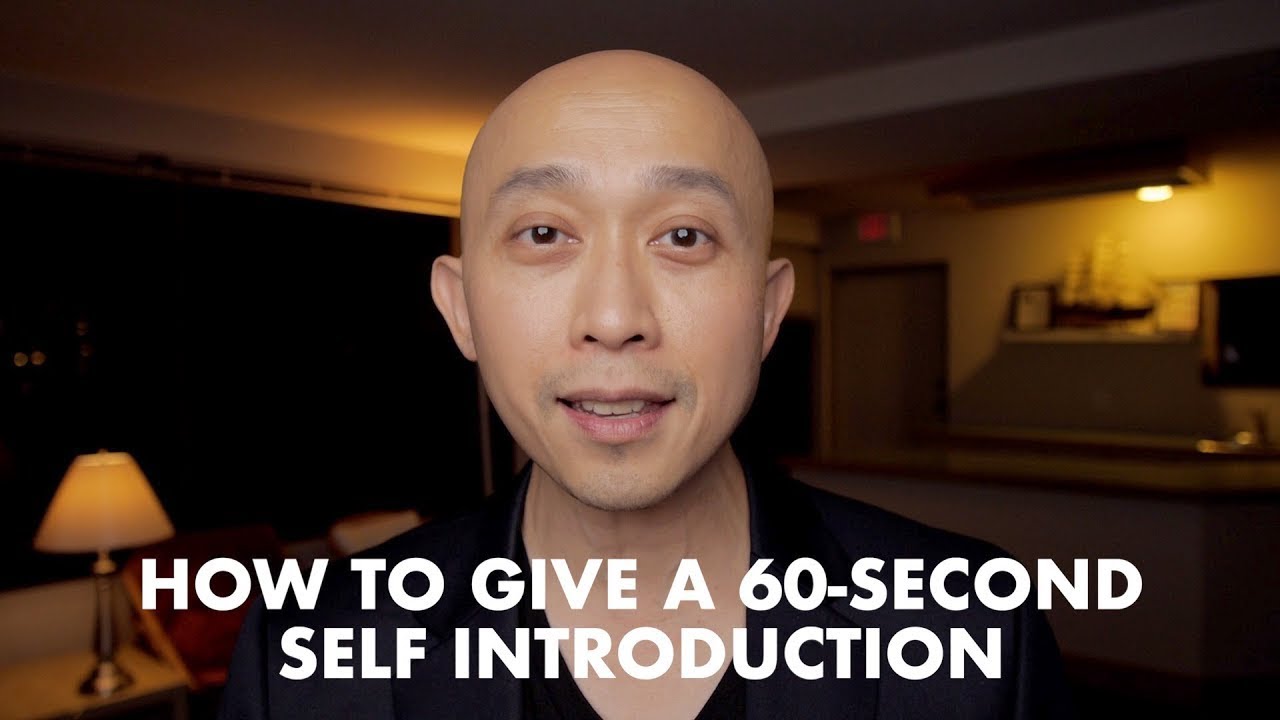how to make an introduction video about yourself YouTube Video
