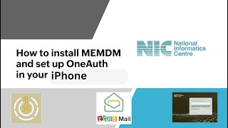 How to install MDM and setup OneAuth account – iOS;?>