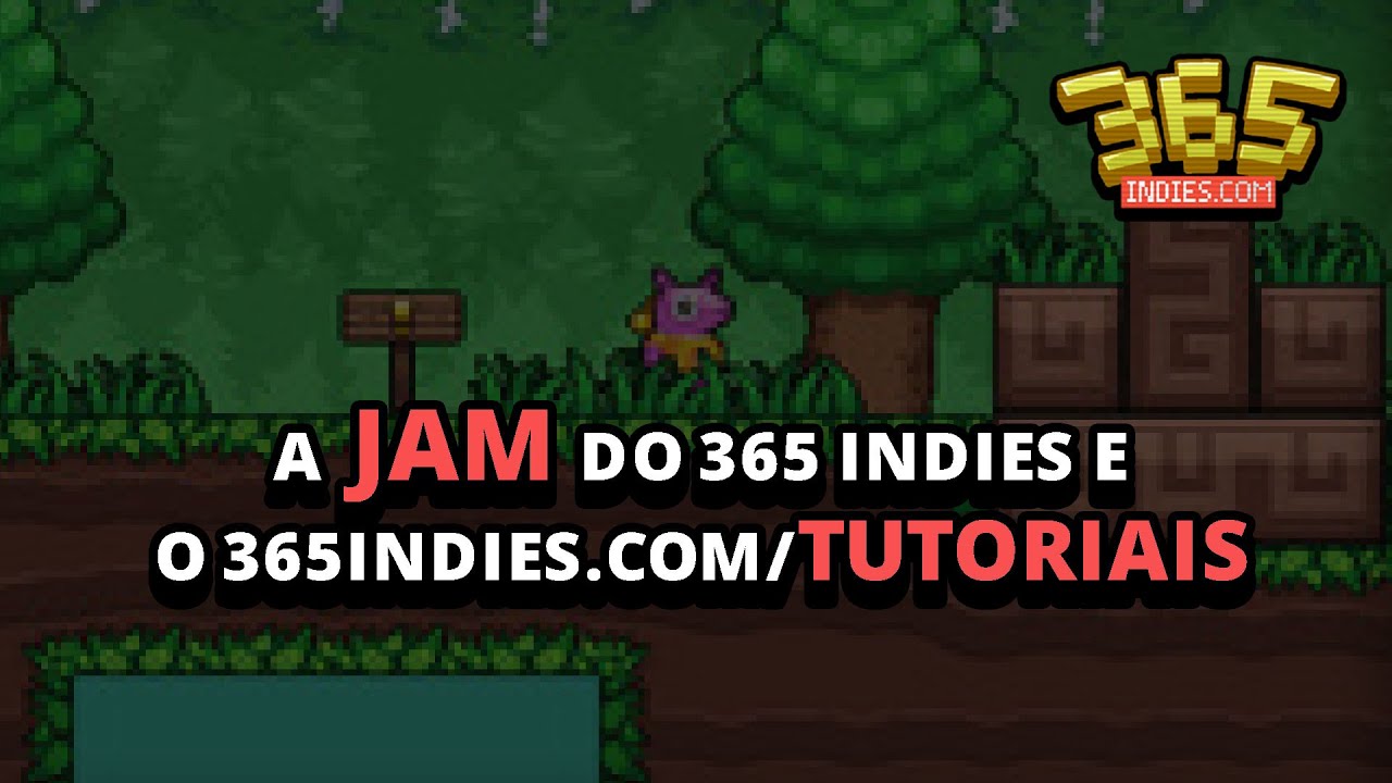 Imagem de capa de [News] Nossa primeira JAM! / Inauguração do 365indies.com/tutoriais