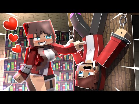 EVIL JJ's Sister LOVE CURSE - Maizen Minecraft Animation