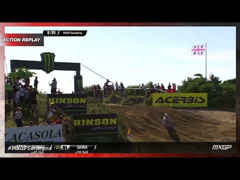 Gajser vs Prado | MXGP Qualifying Race | MXGP of Sardegna 2022 #MXGP #Motocross