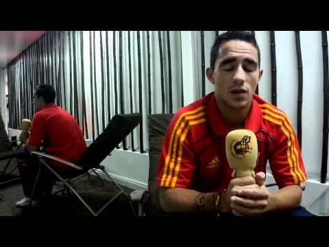 Sub-20, Ezequiel Calvente, a tope a por el debut